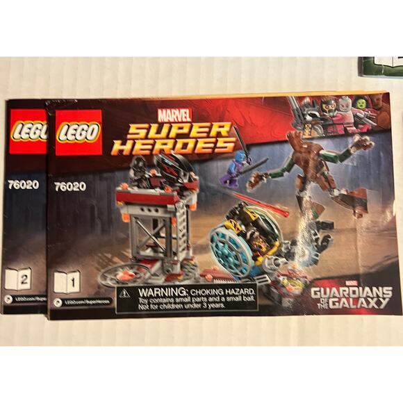 LOT of LEGO Super Heroes Instruction Manuals ONLY (no legos) Lot #4 - Picture 6 of 9